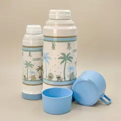 THERMOS - Termos para bebe Kit Niño Vogue 2 Pzas 1 Litro y 500ml