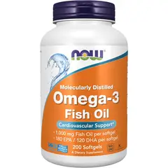 NOW - Omega 3 (EPA)180 mg (DHA)120 mg