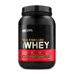 OPTIMUN NUTRITION - Gold Standard Whey 2 LB Proteina Whey ON - Double Rich Chocolate