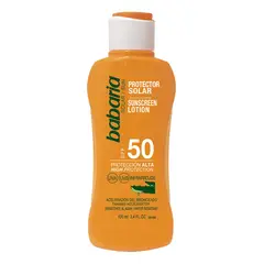BABARIA - Leche Protectora Solar Spf50 100ml
