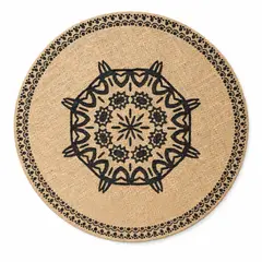 GENERICO - Set 6 Manteles Individuales Decorativos Redondos