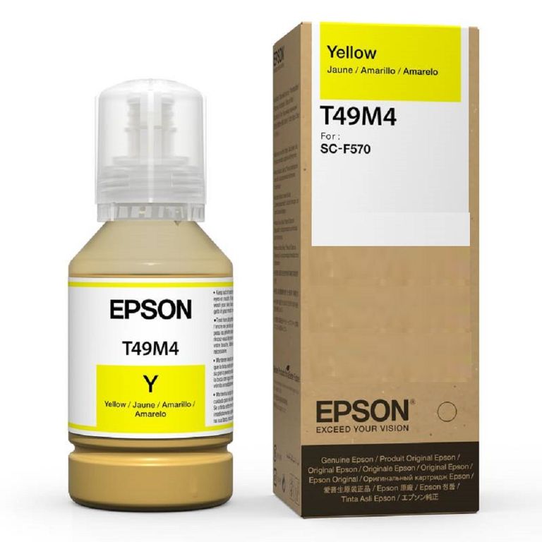 Tinta T49M Amarillo SureColor SC-F170, SC-570, SC-571 Original - 140ml