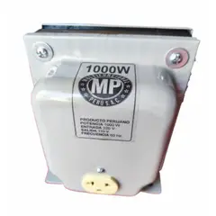 GENERICO - Transformador de 1000 watts de 220 a 110v Convertidor de Voltaje