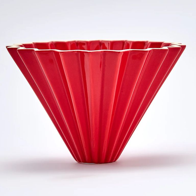 Cafetera Barista Dripper Metodo Origami De Ceramica