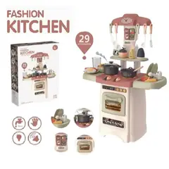 GENERICO - Divertido Juguete Cocina Para Niñas 29 Piezas -Rosado