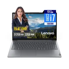 LENOVO - Laptop V15 G5 IRL Intel Core i7 13620H 32GB RAM 512GB SSD M.2 15.6 FHD FreeDOS