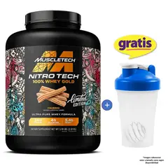 Muscletech - PROTEÍNA NITROTECH 100% WHEY GOLD 2.32 KG VAINILLA