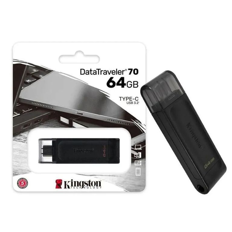 MEMORIA USB DATATRAVELER 70, 64GB USB-C 3.2 GEN 1