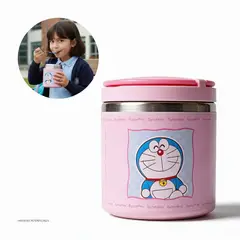 GENERICO - Termo Infantil de Acero Inoxidable para Comida Mantiene Caliente Color Rosa