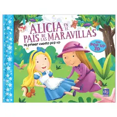 GENERICO - Libro infantil Cuento Pop Up Alicia en el país de las maravillas