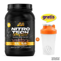 Muscletech - NITRO TECH 100% WHEY GOLD 2LBS DOBLE RICH CHOCOLATE