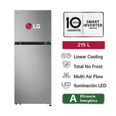 LG - Refrigeradora 215L VT22BPY sd Plateado
