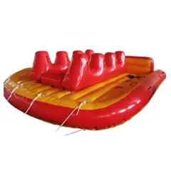 GRAVITAL - Bote Banano Inflable Aventura Para 8 Personas