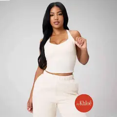 FABLETICS - Polo Anywhere Cropped Built-In Bra Tank Mujer