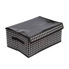 GENERICO - Organizador Caja con tapa para ropa armable - 44 x 30 cm