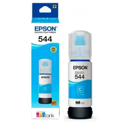 EPSON - Tinta T544 Cian EcoTank L1250, L3250, L5290, L5590 Original - 65ml