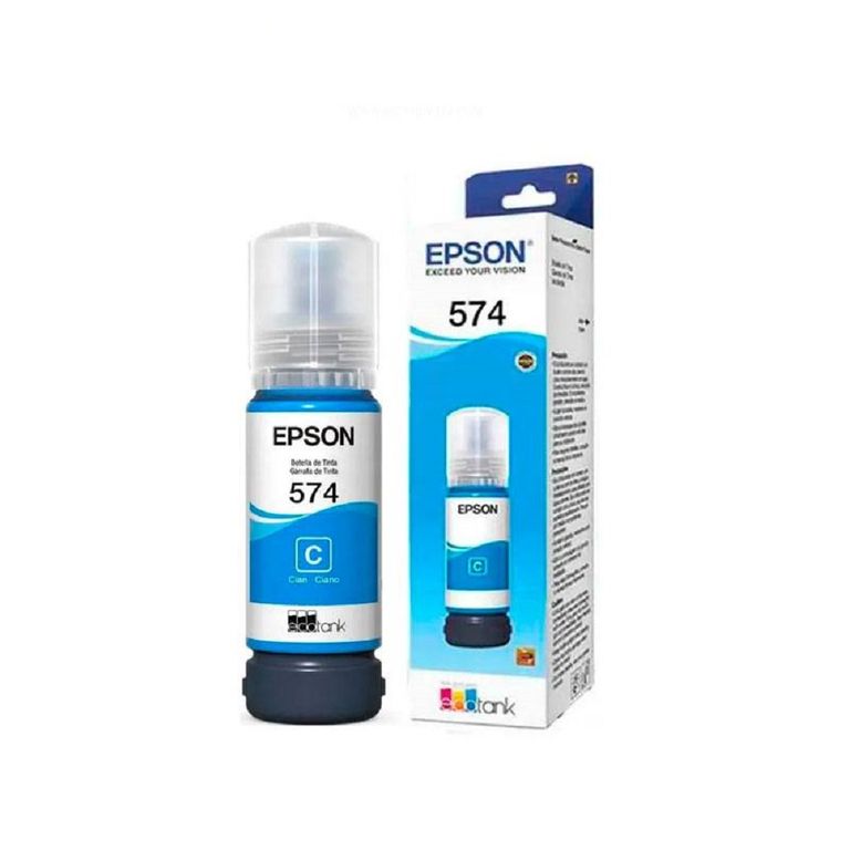 Tinta T574 Cian EcoTank L8050 Original - 65ml