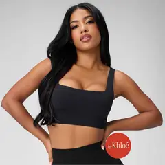 FABLETICS - Top Sleek Seamless Square Neck Low Impact Bra Mujer