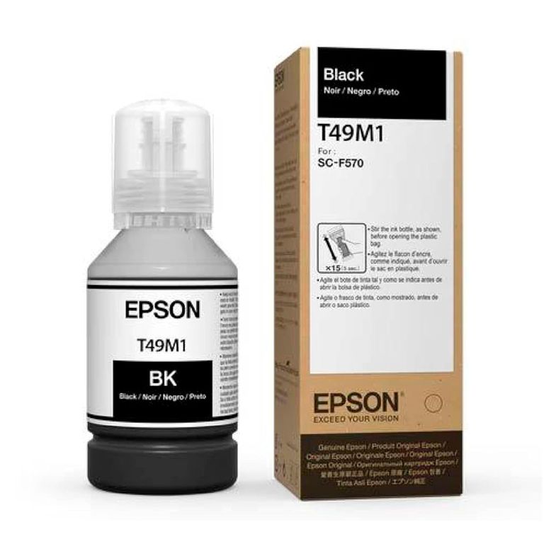 Tinta T49M Negro SureColor SC-F170, SC-570, SC-571 Original - 140ml