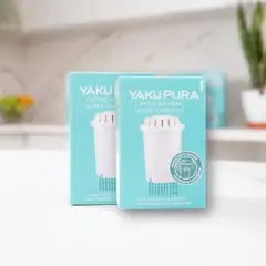 YAKUPURA - 2Pack Cartucho filtrante para jarra
