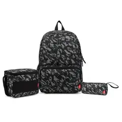 PORTA - TRIPACK MOCHILA MARACAY 3 PIEZAS MOCHILA LONCHERA Y CARTUCHERA