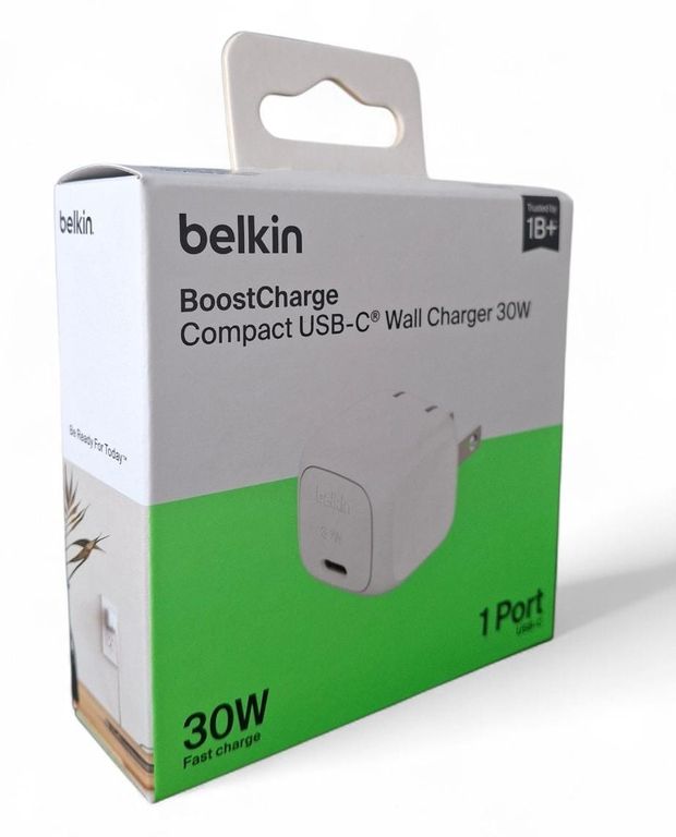 Cargador de Pared 30W USB-C - Carga Rápida PD 3.1 - Compacto y Portátil