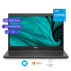 DELL - LAPTOP REACONDICIONADA LATITUDE 3420 CORE I5 11VA/ 8GB RAM/ 500GB HDD/ 14"