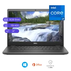 DELL - Laptop Reacondicionada Latitude 3410 - 14" - Core i7 10ma Gen - 8GB RAM - 1TB HDD