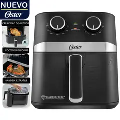 OSTER - Freidora de Aire Manual DiamondForce 4L CKSTAF401MDF