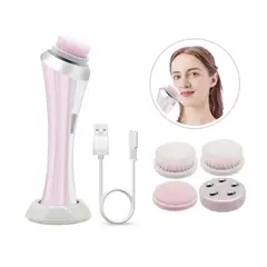 OEM - Cepillo Eléctrico de Limpieza Facial 3 En 1 Recargable