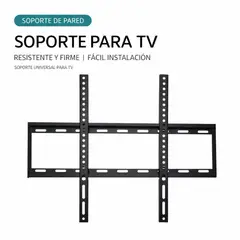 OEM - RACK FIJO SOPORTE DE PARED PARA TV LED DE 40 A 85 PULGADAS