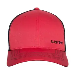 SUNTIME - Gorra Malla Unisex 3S107 Rojo Rojo 1032872