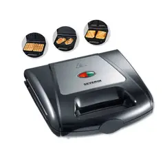 SEVERIN - Sandwichera Waflera 3 en 1 SA 2968