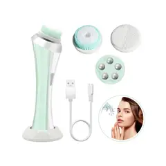 ROSH - Limpiador Facial Cepillo Masajeador Exfoliante 3 en 1