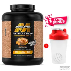 MUSCLETECH - Nitro Tech 100% Whey Gold 2.33 KG / 2.33 Kilos Dulce de Leche