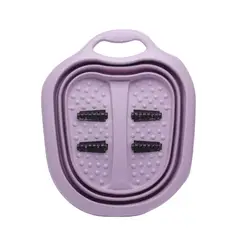 GENERICO - Masajeador Pies Spa Portátil Plegable Morada