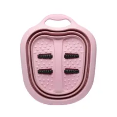 GENERICO - Masajeador Pies Spa Portátil Plegable Rosado