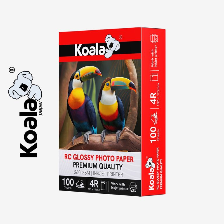 Papel Fotográfico Jumbo RC 260gr 10x15cm – 100 Hojas