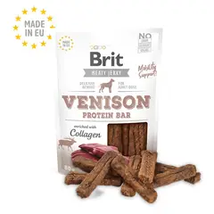 BRIT - Meaty Jerky Snack Venison Protein Bar 80gr - Perros Adultos
