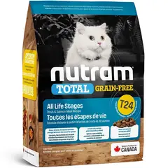 NUTRAM - T24 Total Grain Free 2kg - Trucha Y Salmon, Gatos