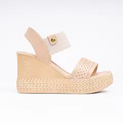 NEBULA - Sandalias Casuales Mujer Zacarias - Nébula - Beige