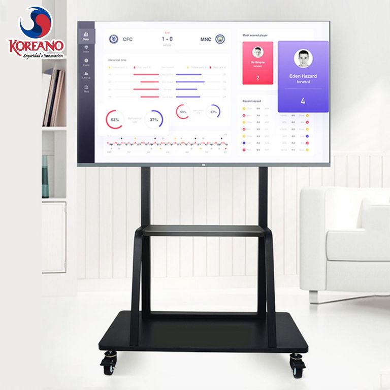 SOPORTE DE PISO PARA TV O PANTALLAS INTERACTIVAS DE 42 A 100 PULGADAS - SP-8060