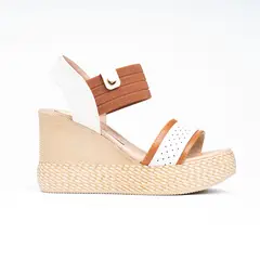 NEBULA - Sandalias Casuales Mujer Zacarias - Nébula - Camel