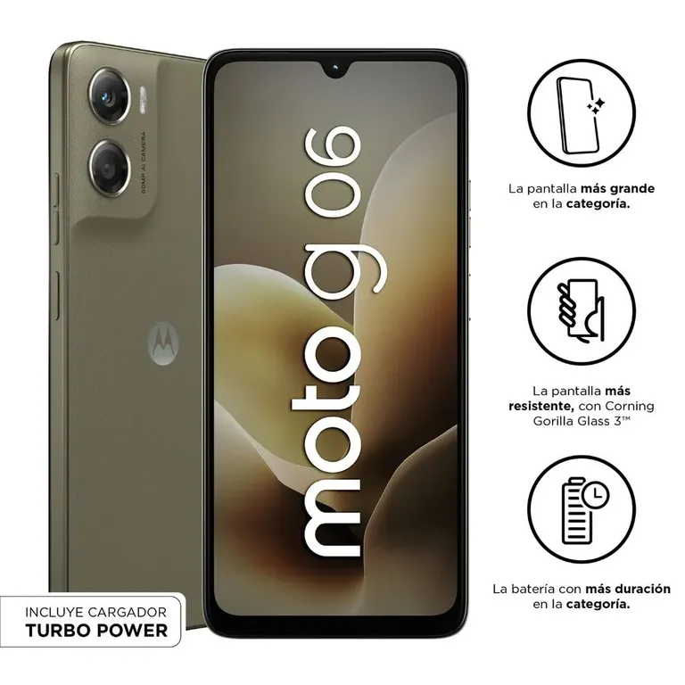 Celular Moto G06 4gb + 256gb Café