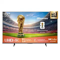 HISENSE - TV LED 55 UHD 4K Smart TV 55A6N 2024