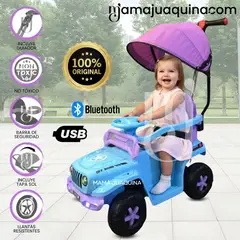 BABY - Correpasillo Guiador JEEP «FANTAISIE NITRO» Light Blue