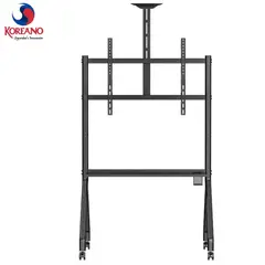 KOREANO SEGURIDAD E INNOVACION - SOPORTE DE PISO PARA TV O PANTALLAS INTERACTIVAS DE 55 A 110 PULGADAS - SPK-0116