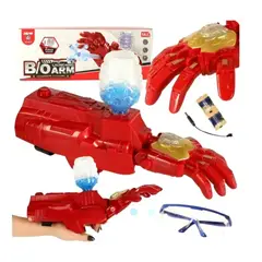 INSPIRA MARKET - Lanzador de Balas Hidrogel con Diseño de Mano