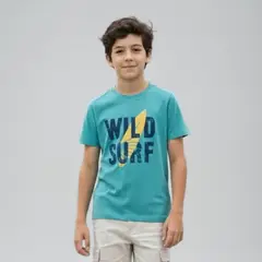LE PETIT COMPANY - Polo Niño Wild Surf 100% algodón