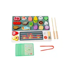 GENERICO - Juego Didáctico Barbacoa de Madera